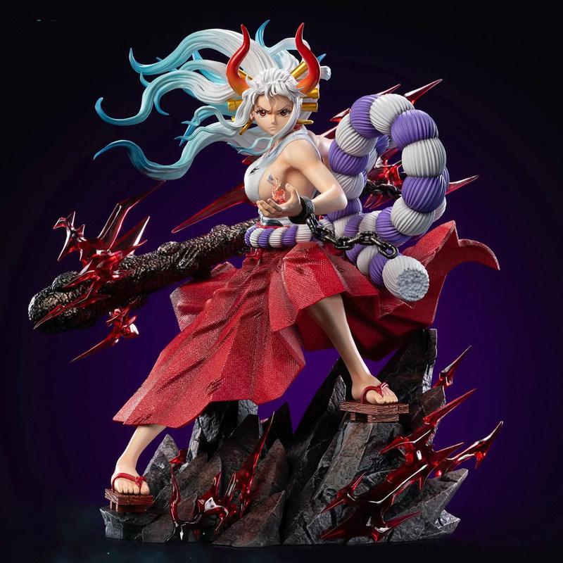 One Piece Yamato Gk Anime Girl Figure Collectible Resin Statue Home Desktop Decoration For Adult Anime Collectors