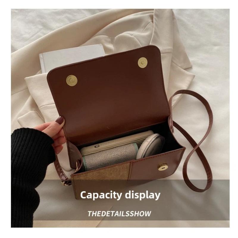 Elegant Women's Handbag Fashion Crossbody Shoulder Bag, Snap Closure Tote Bag Ladies Designer Brand Underarm Bags