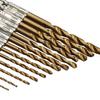 13PCS/SET 1.5-6.5MM HSS High Speed Steel for Titanium Coated 1/4 Hex Shank Drill