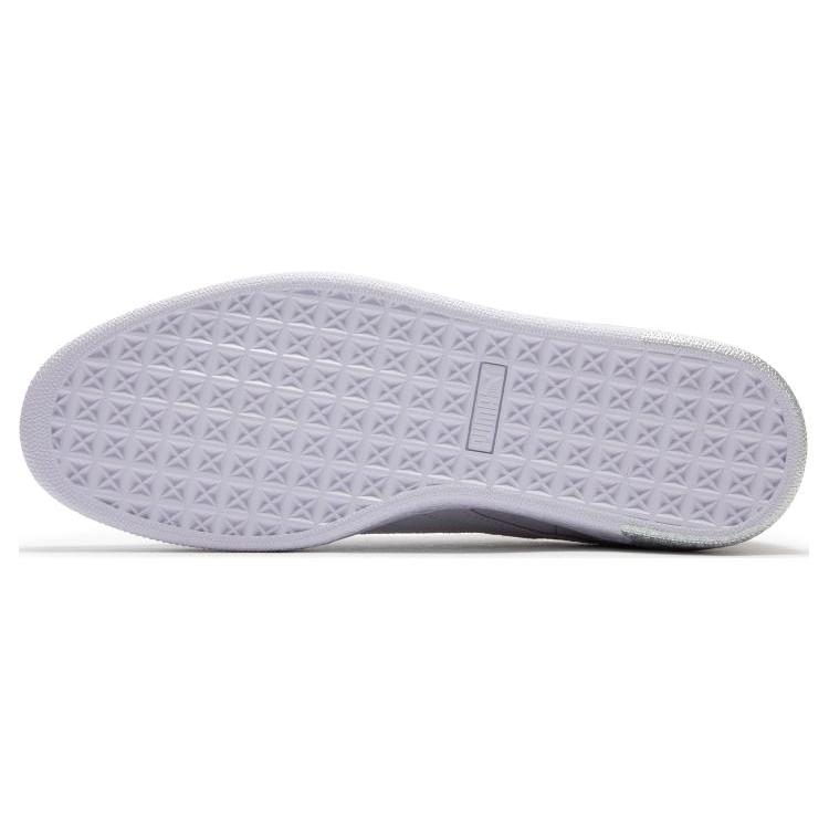 New Puma Suede Light Purple Silver 398306-03