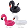 Swan Floating Coasters Portable Swan Beverage Glass Holder Water Inflatable Coasters for Holiday Birthday Party