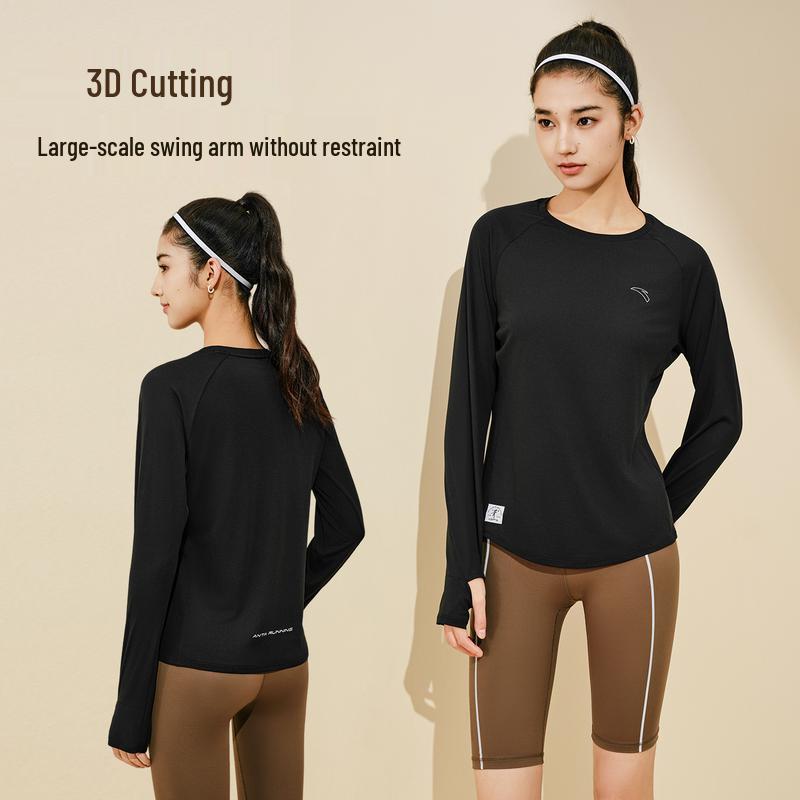 

Anta Women s Quick-Dry Long Sleeve Training T-Shirt 180/2XL