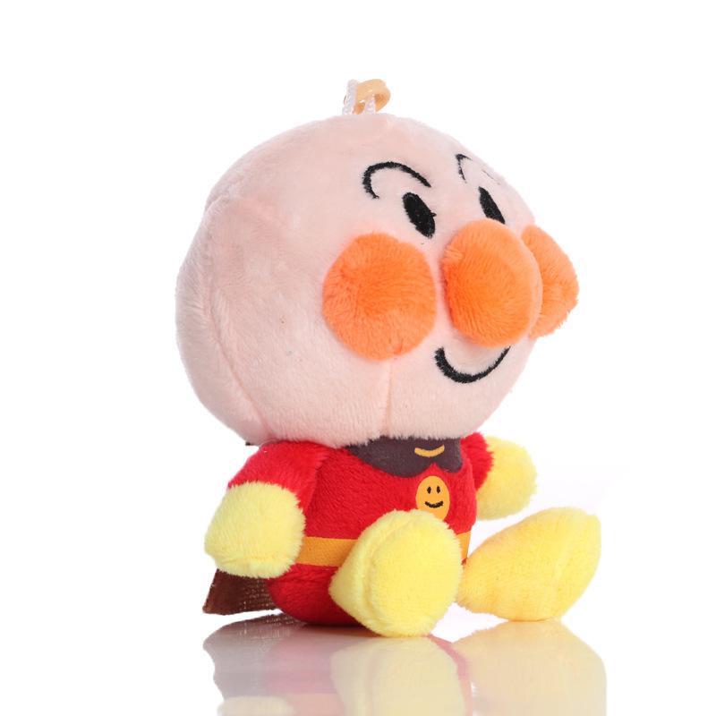 New 10Cm Kawaii Japanese Anpanman Blue And Orange Elf Cartoon Stuffed Plush Doll Toy Pendant Children'S Birthday Gift