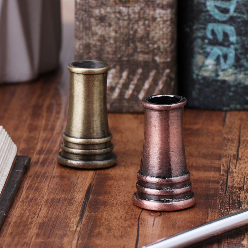 Suport Stilou Caligrafic cu Pană Vintage Metal Suport Stilouri Fântână Papetărie Birou Școală Cadou Student