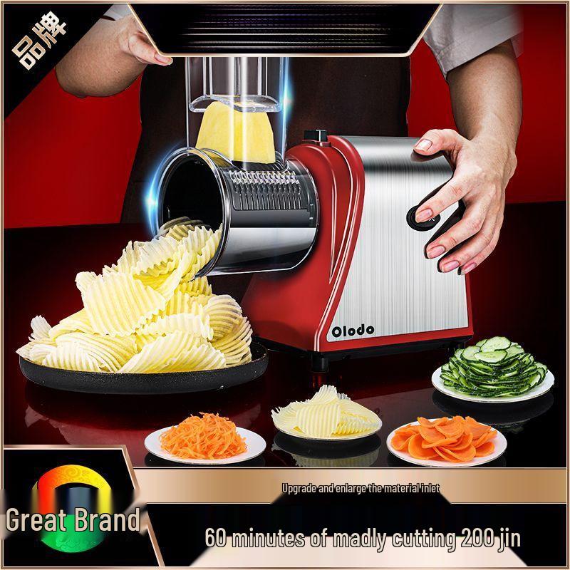 Ouleduo Elektrický kráječ zeleniny, Multifunkční kráječ, Strouhač & Mlýnek