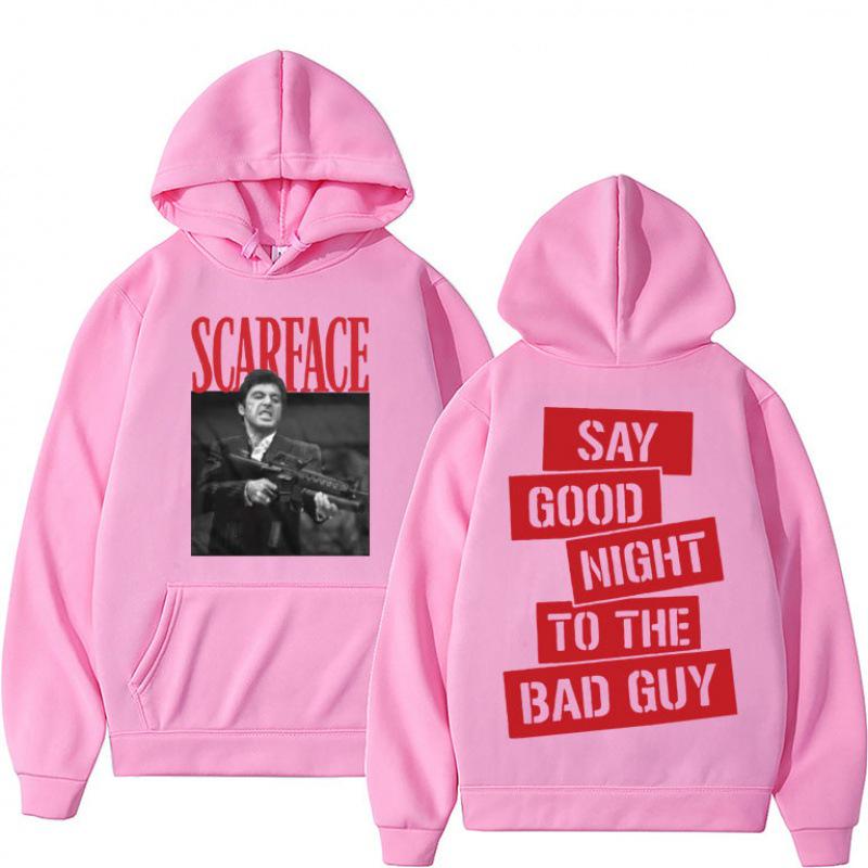 Scarface Hoodie - Unisex Printed Sweatshirt for Couples