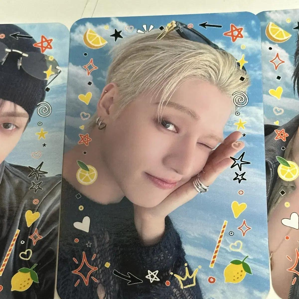 

ATEEZ Уён Лимонный Леденец Трансляционная Фотокарточка