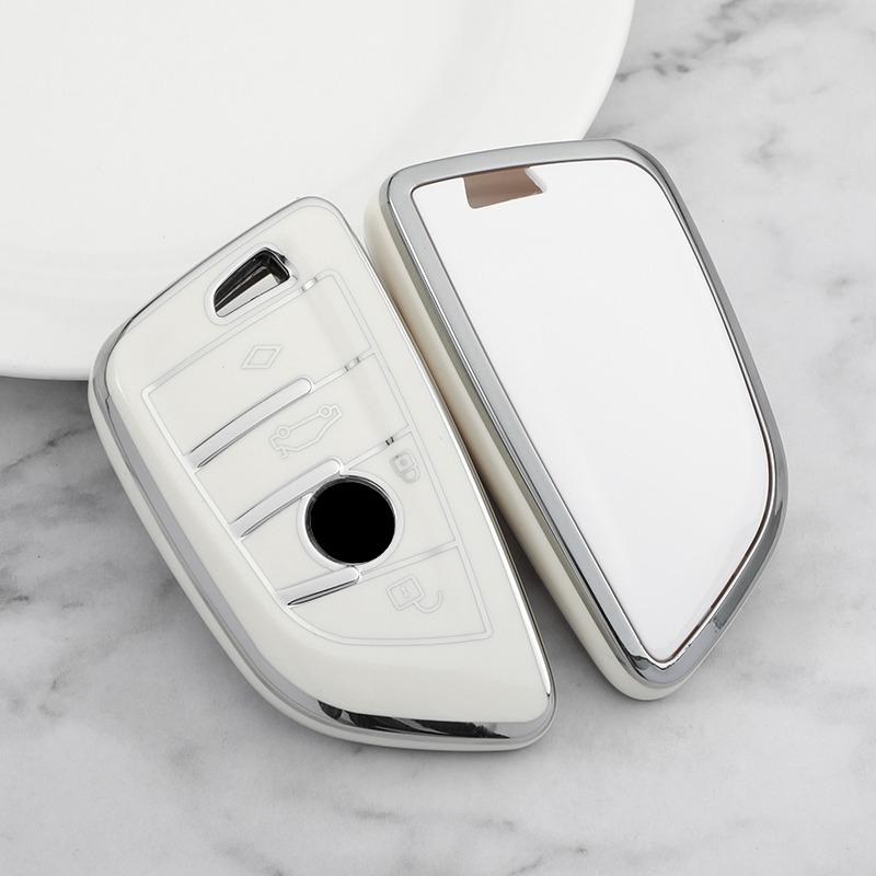 TPU Car Remote Key Case for BMW X1 X3 X5 X6 X7 1 3 5 6 7 Series G20 G30 G11 F15 F16 G01 G02 F48 Cover Shell Fob Accessories