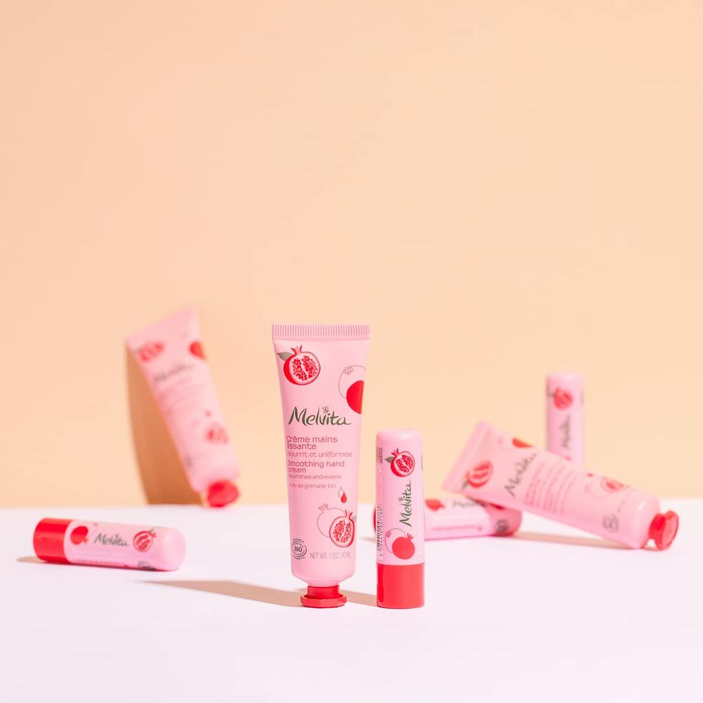 Melvita BIO Fruit Hand Cream Pomegranate 30mL Other Pomegranate Scent