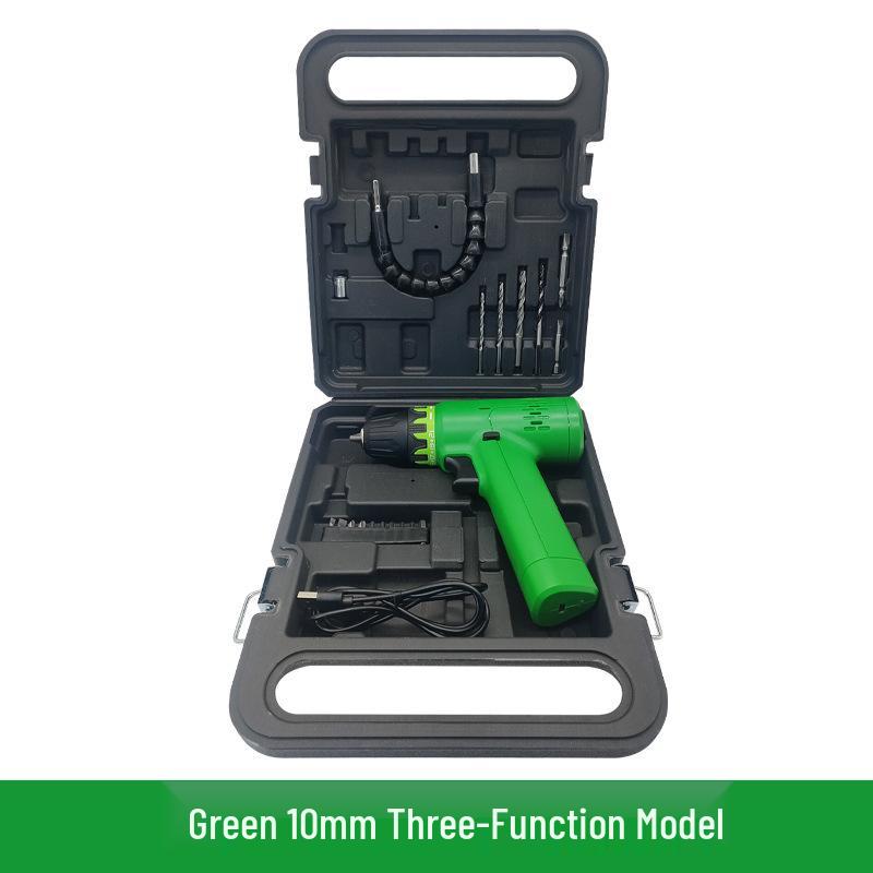 Compact USB-Rechargeable 12V Pocket Drill & Multifunctional Electric Screwdriver