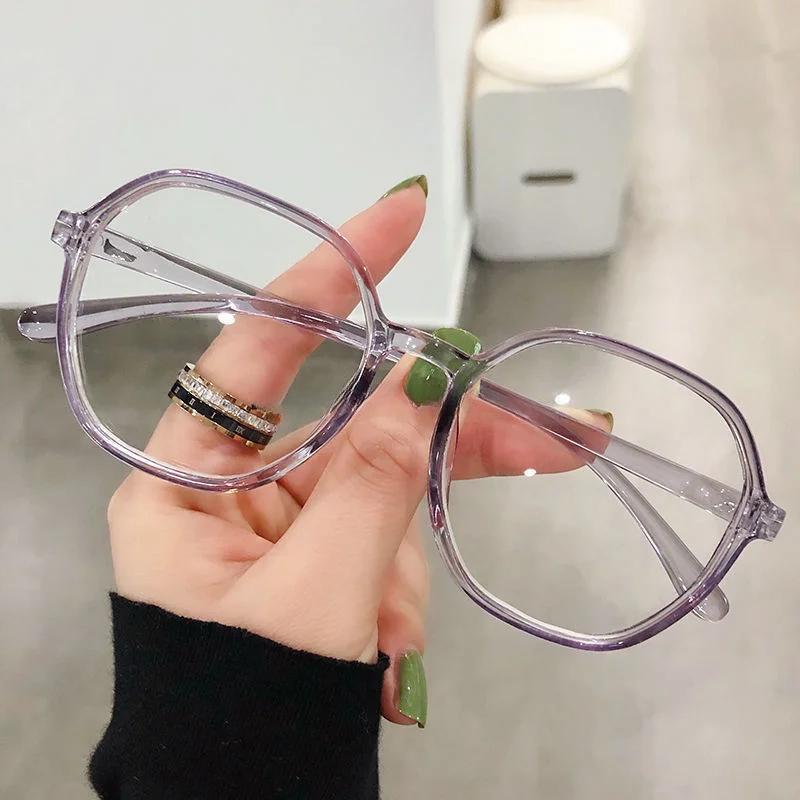Reading Glasses Transparent Anti Blue Light Presbyopic Eyeglasses Women Prescription Hyperopia Eyewear