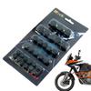 Motorcycle Nut Cover, 5 Colors Decorative Engine Nut Bolt Cover, Motorcycle Decoration Styling Parts,