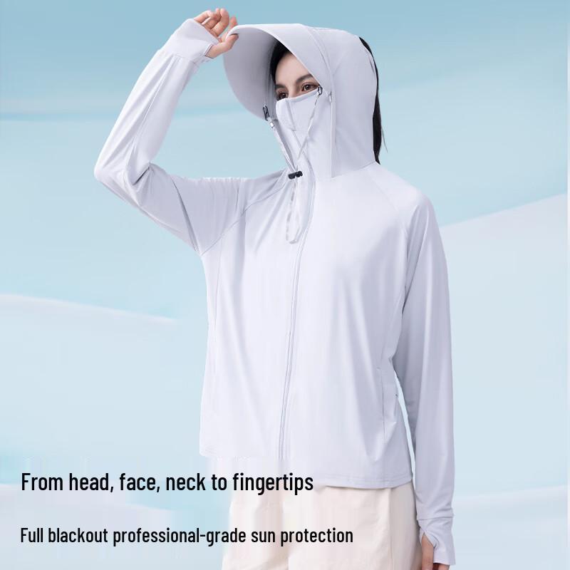 LangSha Women's Ice Silk UV Protection Hoodie