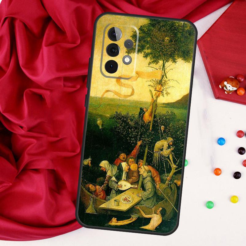 Hieronymus Bosch Art Funda For Samsung Galaxy A54 A34 A14 A13 A23 A33 A53 A73 A12 A22 A32 A52 A51 A71 Case