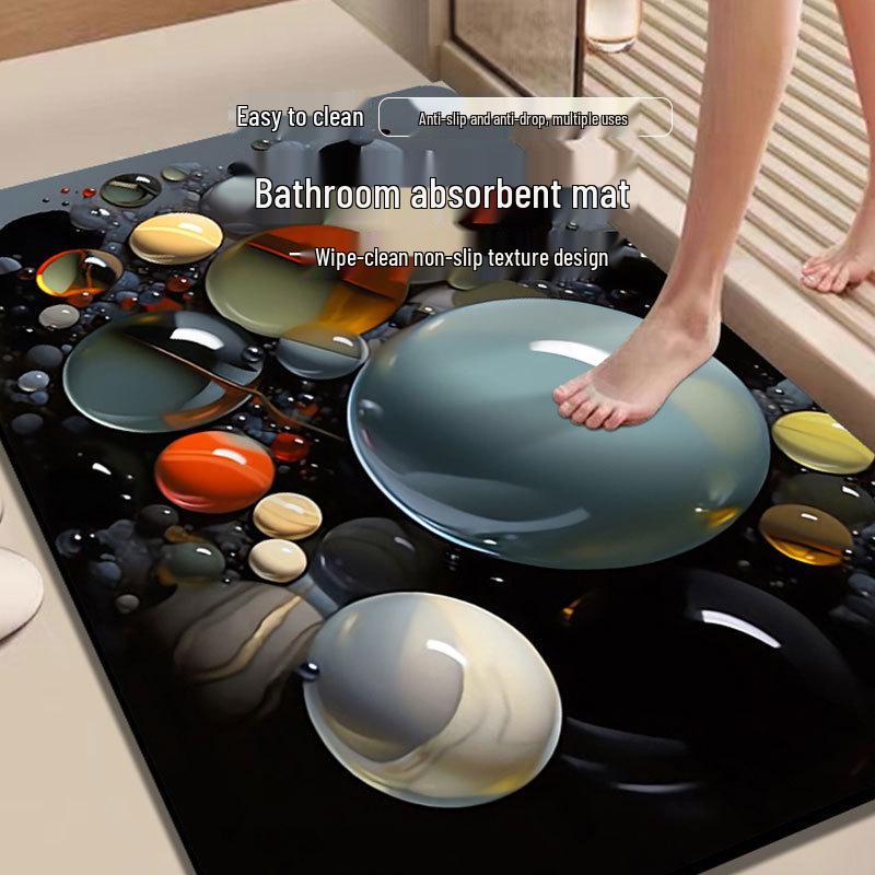 Diatomaceous Earth Bathroom Anti-Slip Absorbent Floor Mat