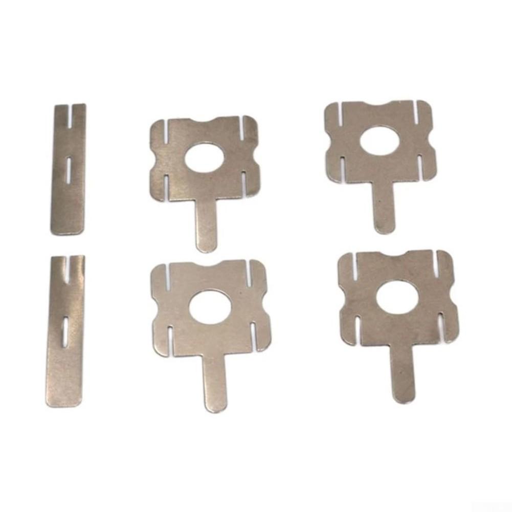 15 set(totalt 90 st) Nickellist 26*22mm 90ST Bra svetsningsprestanda