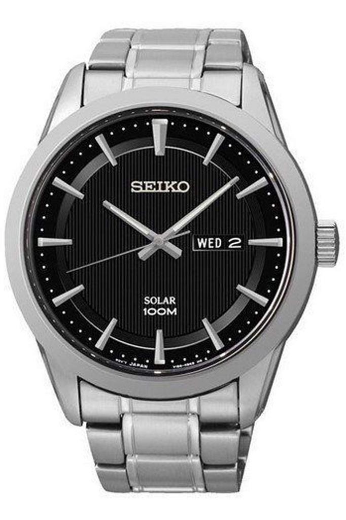 Seiko SOLAR POWERED Watch SNE363P1 Men's [Imported]