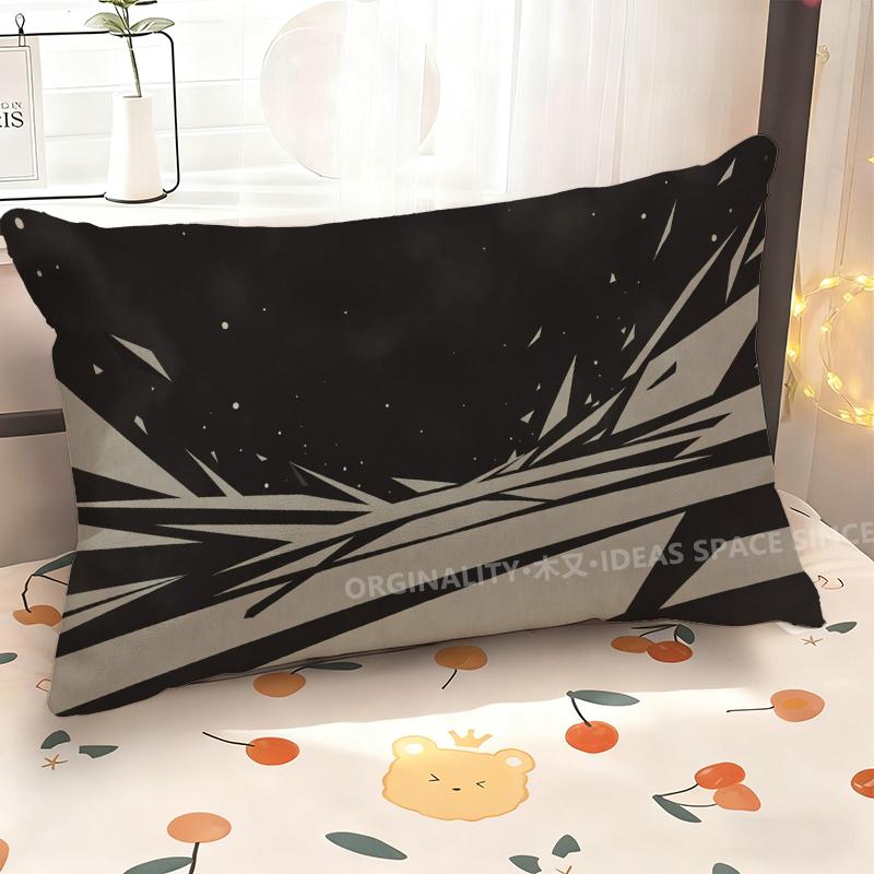 Geometric Pattern Rectangular Pillowcase Suitable For Sofa Bedroom Car Pillow Cover Cushion Rectangular Back Cushion
