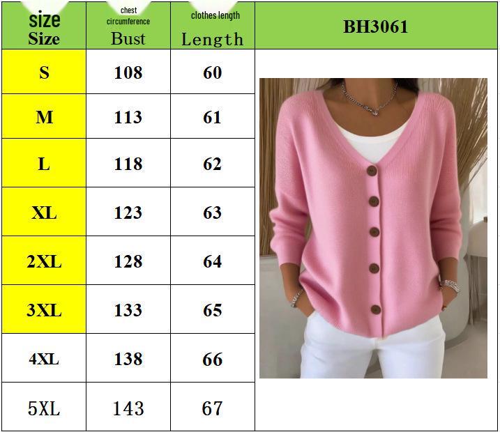 European & American Style Autumn/Winter Women's Solid Color Knit Cardigan Sweater Coat
