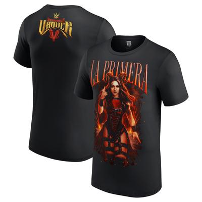 T-shirt Nera da Uomo Stephanie Vaquer La Primera