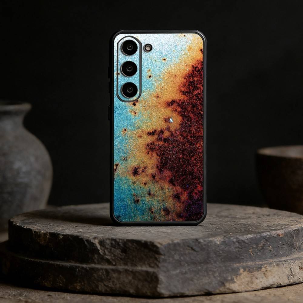Retro Industrial Style Rusty walls Phone Case For Samsung Galaxy A20,21s,22,31,32,52,53,72,73,80,91 Soft Black Shell Samsung a21s