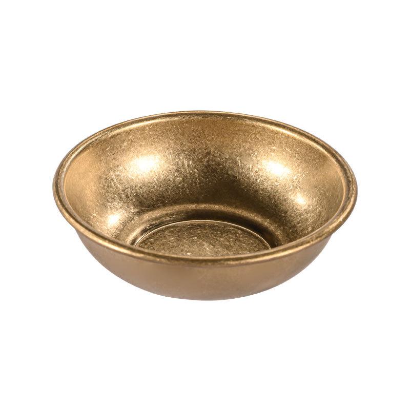 1PC Retro Stainless Steel Sauce Small Dish Round Seasoning Dish Tomato Sauce Cup Dipped in Soy Sauce Small Plate