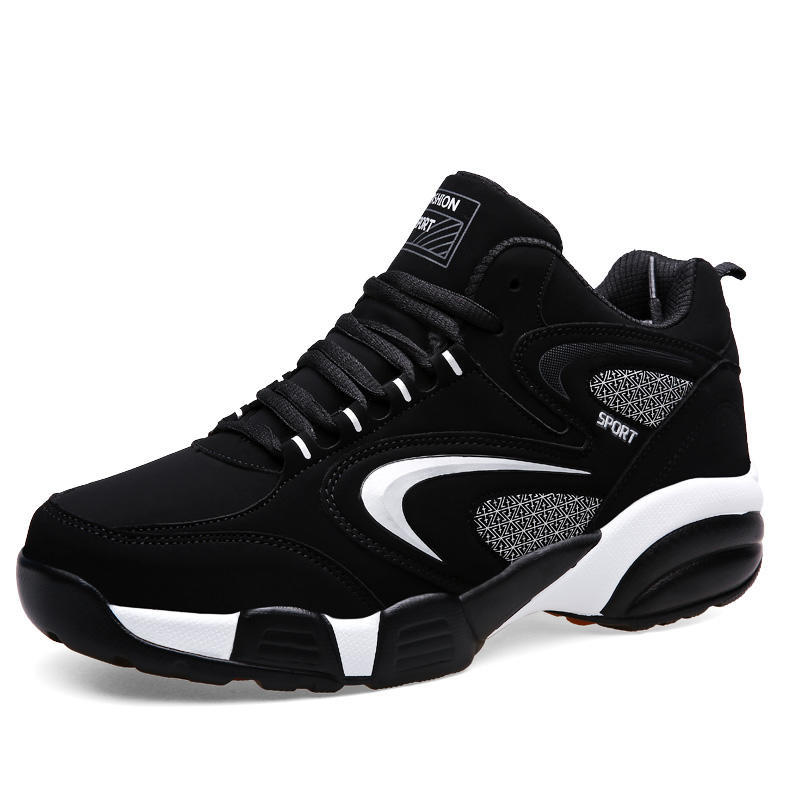 Men’S Snow Shoes Winter Warm Couple Casual Sneakers Fashion Leather Outdoor Sport Running Tenis Men Non-Slip Big Size 48 Trainer
