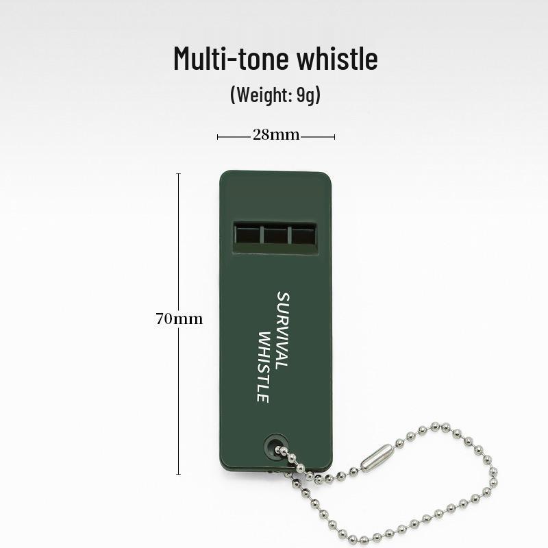 

Eco-Friendly Multi-Function Survival Alarm Whistle