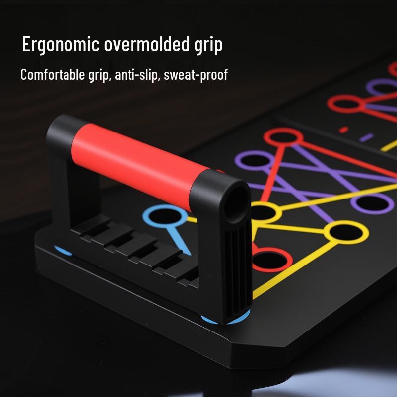Foldable Multifunctional Push-up & Ab Trainer for Home Workouts
