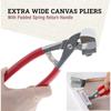 Heavy Duty Stretching Canvas Pliers and Staple Remover,Staple Gun with 1000 Staples for Art Oil Painting Stretching and Framing