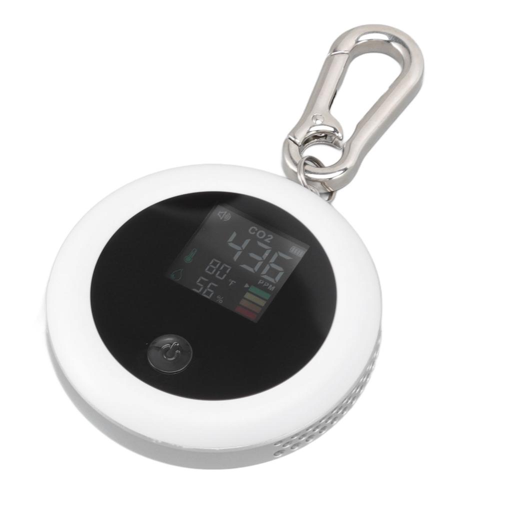 Infrared Mini CO2 Detector 3 In 1 Portable LCD Temperature Humidity Air Analyzer for Home Indoor