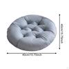 Round Chair Cushion Pad 16" Soft Washable Modern, Decorative, Indoor Floor Seat
