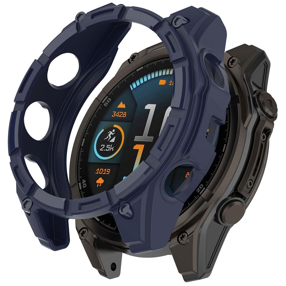 Watch Protective Case Cover for Garmin Fenix8 47mm / 51mm Soft Tpu SmartWatch Shockproof Protector Shell Anti-scratch