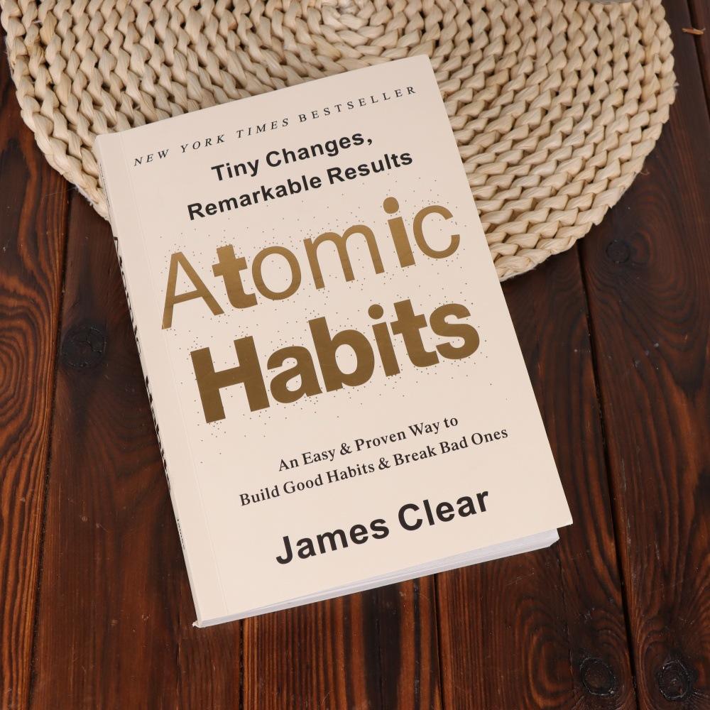 A Book Influences A Lifetime Atomic Habits In English Establishing Good Habits Breaking Habits Printing Clearly Quality Paper