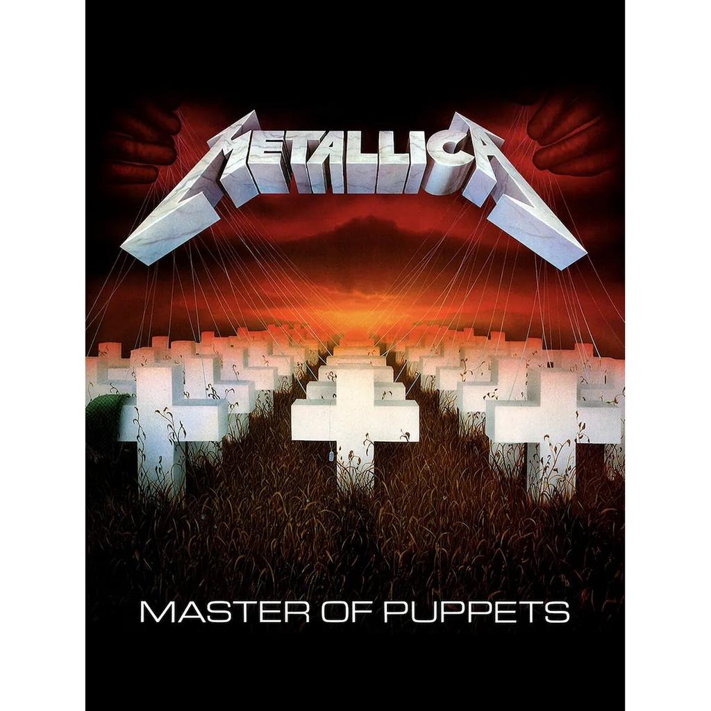 Metallica Master Of Puppets Sherpa Fleece Blanket