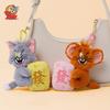 And Jerry Tom Cartoon Plush Pendant Soft Short Plush Mobile Accessory Phone