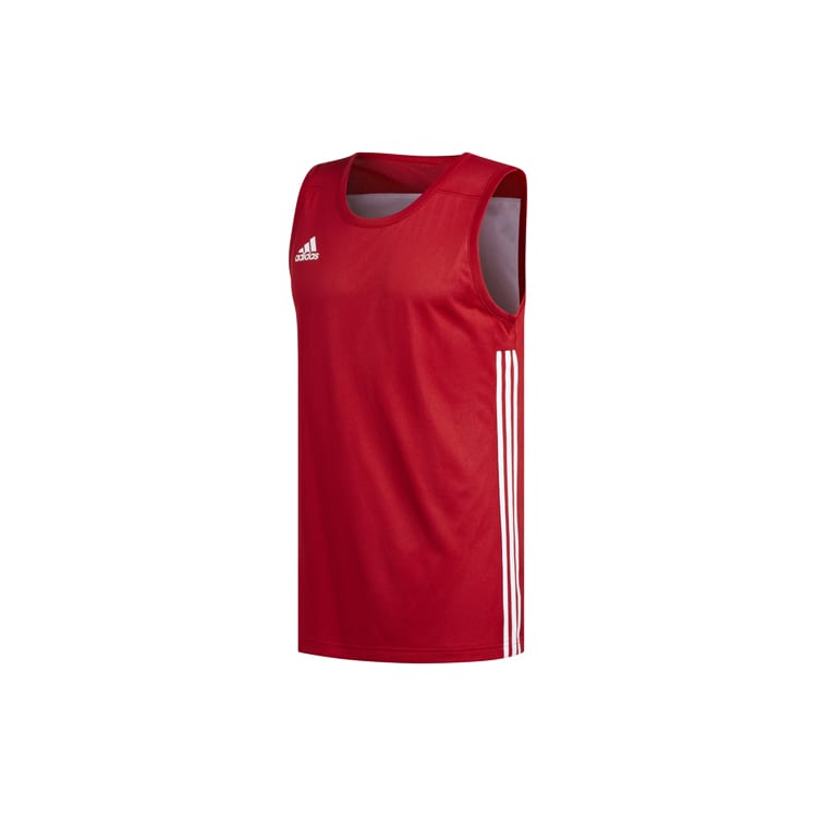 Adidas Basketball Jerseys Men's Red/White Moderate Straight Fit DY6595