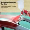Mini Spray Machine Air Paint Sprayer Kit with 1.4mm Nozzle and 600ml Fluid Cup for Walls Automotive