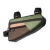 Bike Top Tube Triangle Frame Bag, Waterproof Large Capacity Durable Universal Fit for Mountain Road Bike Easy to Install