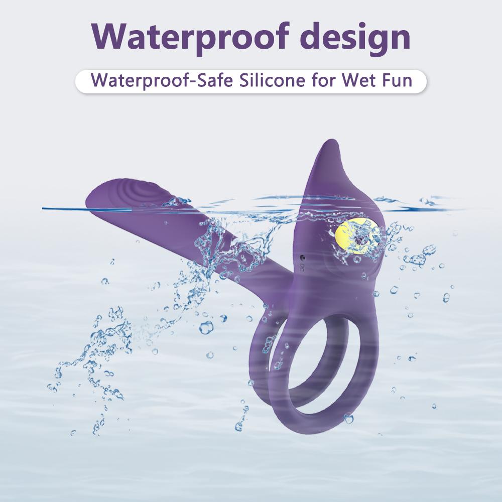 Wireless Remote Cock Penis Rings Vibrator Couple Vibrating Lock Ring Stimulator Sex Toy for Men Delay Ejaculation Penisring