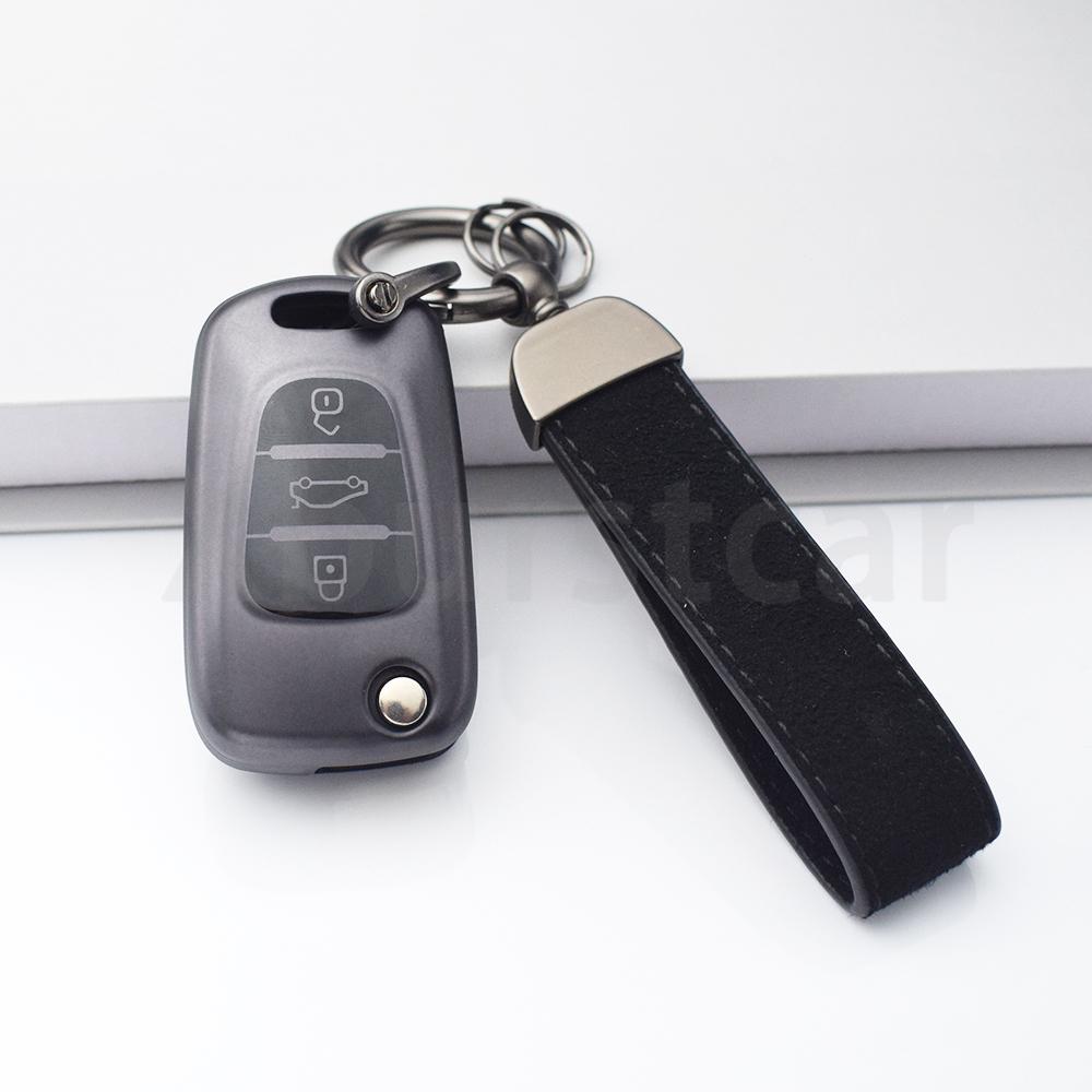 TPU Car Shell Fob Protector For Hyundai I20 I30 Elantra Azera Veracruz Veloster Kia Rio K7 K5 Sportage Sorento Key Case Cover