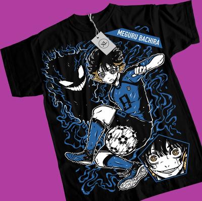 Camiseta Blue lock Kunigami Meguru Bachira ,Rin Itoshi,Nagi Anime Manga Todas las tallas
