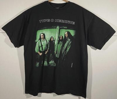 Vintage Graphic TYPE O NEGATIVE "Skeleton Crew" T-shirt Two Sides Size S-4XL