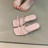 Gentle fairy sandals female sweet bow with skirt open-toed wedges