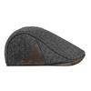 1Piece Men Side Triangle Pattern Beret Duckbill Cap Outdoor Adjustable Leisure Hat Spring Autumn Hunting Travel Tourism