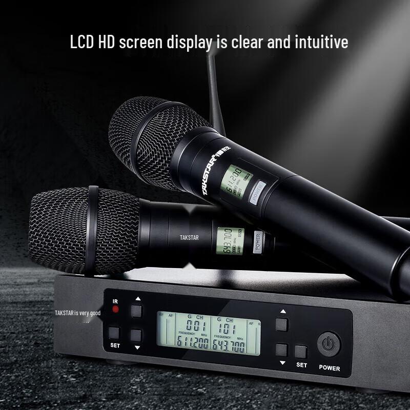 Takstar TS-3310UH Dual Wireless Microphone System