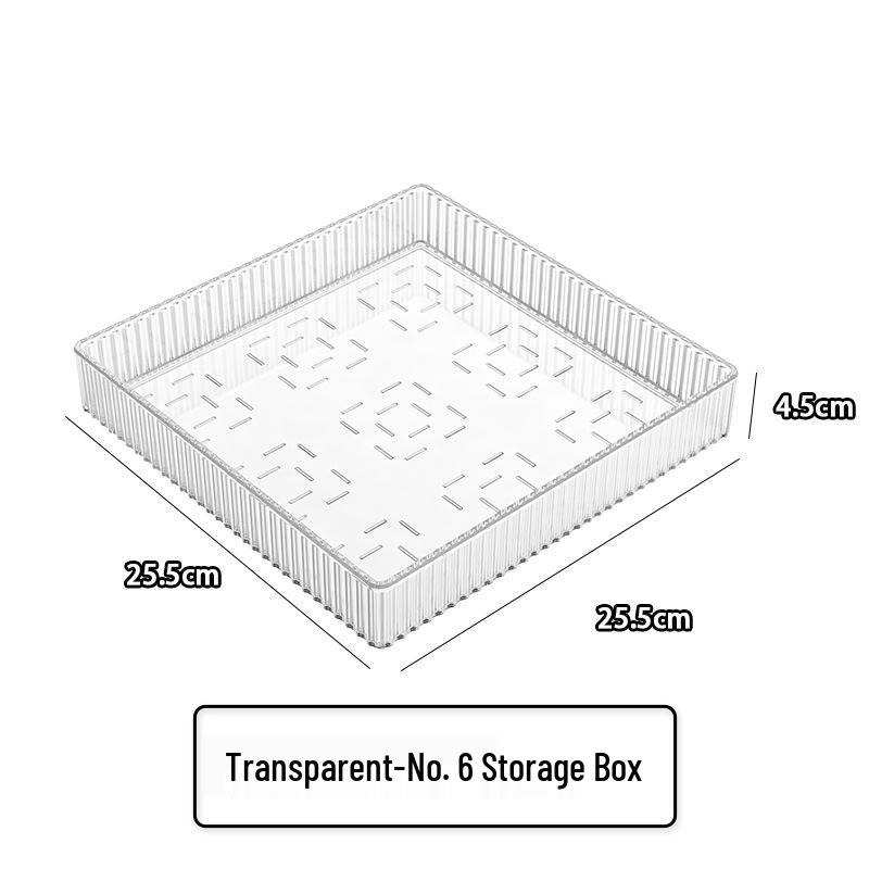 

Yiyi Gou Transparent Light-Luxury Skincare & Cosmetics Organizer