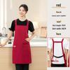 Buckle Strap Waterproof Canvas Apron for Waitstaff - Free Logo Printing
