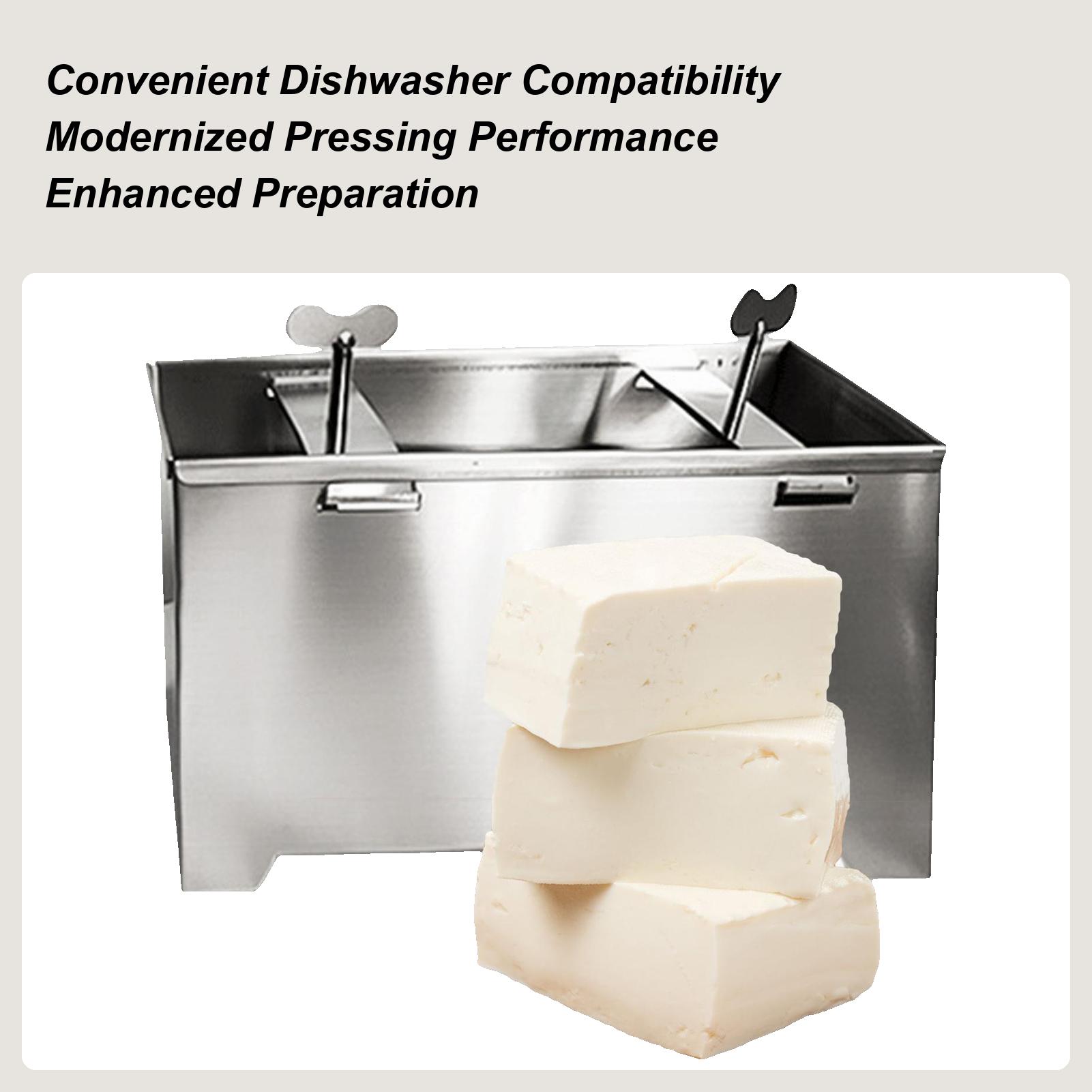 Пресс-форма для тофу Формы для приготовления сыра Пищевая нержавеющая сталь Приспособление для приготовления тофу Пресс-форма Набор Домашняя форма для тофу Кухонный набор инструментов China Mainland