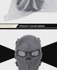 Tactical Skull Full Face Mask: Breathable Combat Protection for CS and Field Riding